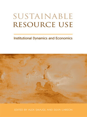 cover image of Sustainable Resource Use